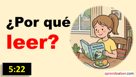¿Por qué tienes que aprender a leer?