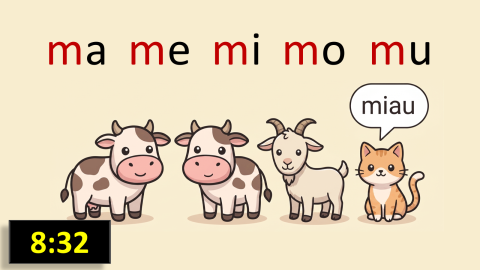 ma me mi mo mu