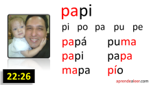 Sílabas pa pe pi po pu