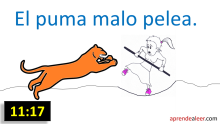 Oraciones con L