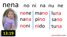 Sílabas na ne ni no nu