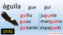 Sílabas gue gui