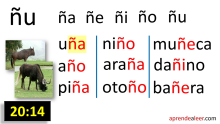Silabas nia nie nii nio niu