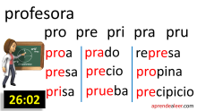 Sílabas pra pre pri pro pru
