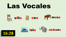 Vocales en una palabra