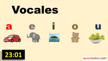 ¿Cómo suenan las vocales?